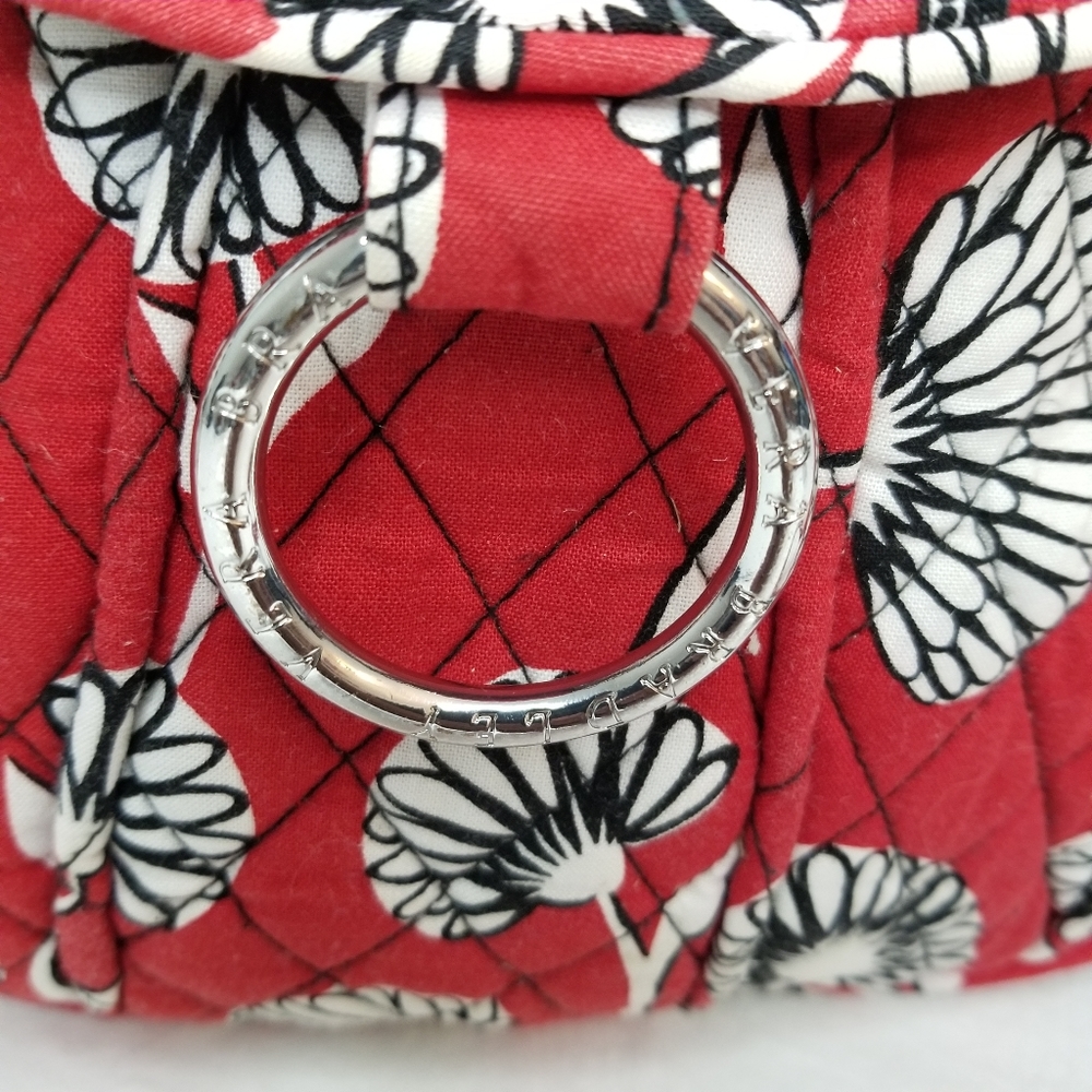 Vera Bradley Retired Deco Daisy Saddle Up Bag - Picture 4 of 14